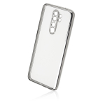 Naxius Case Plating Silver Xiaomi Redmi Note 8 Pro