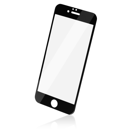 Naxius Top Tempered Glass Anti-Static 9H iPhone 6 / 6s Full Screen 6D Black CE / RoHS