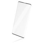 Naxius Tempered Glass 9H Samsung S10 Plus Full Curved 9D Edge Glue Black